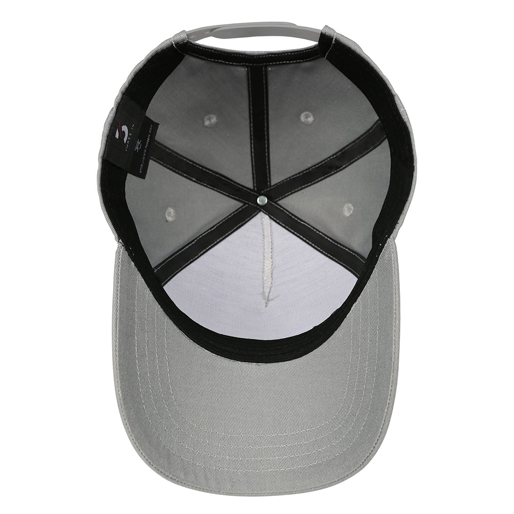 Vosoli Custom Embroidered Grey Baseball Cap - Personalized Embroidery Hat