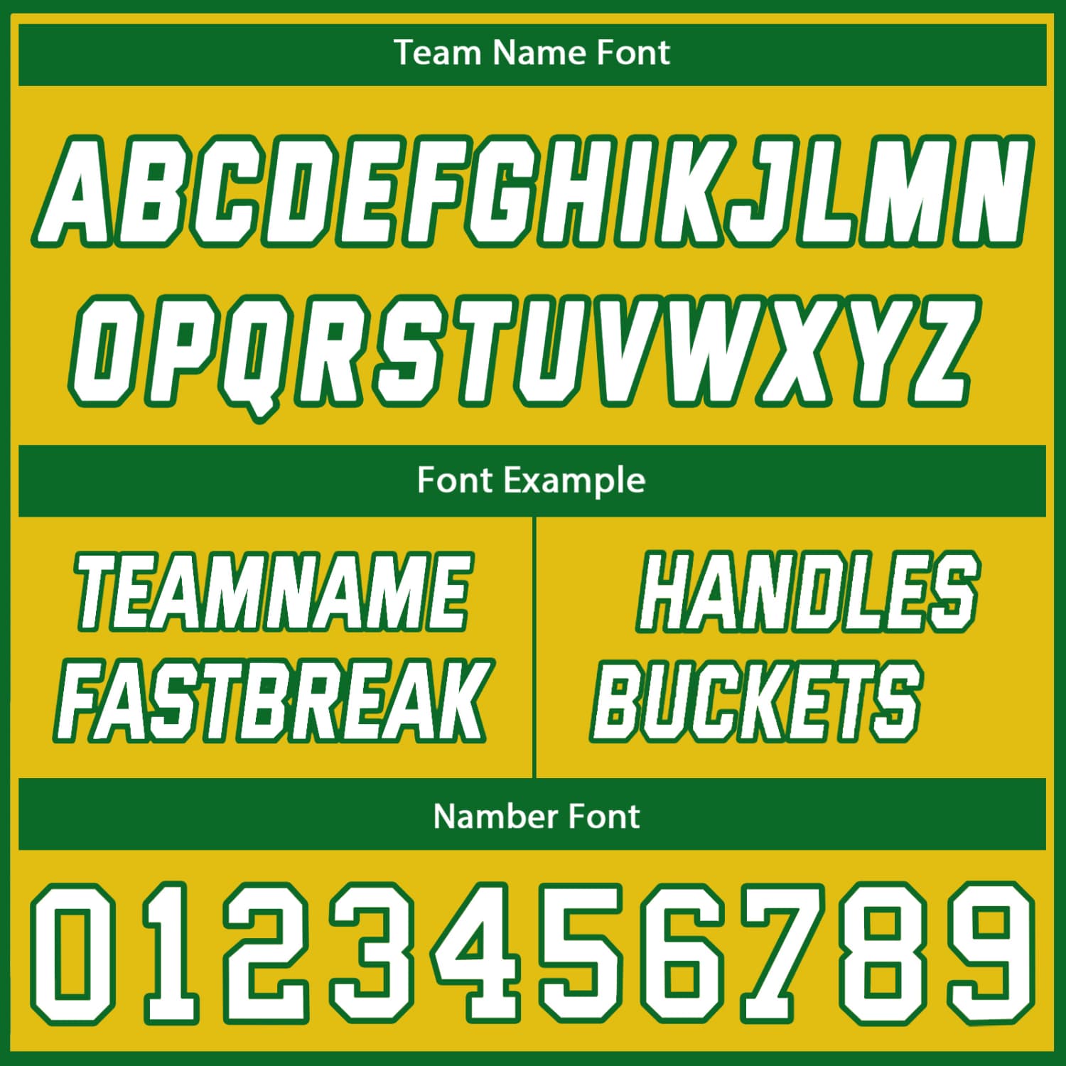 Custom Reversible Basketball Jersey for Individuals & Teams – Green, White & Yellow | Vosoli
