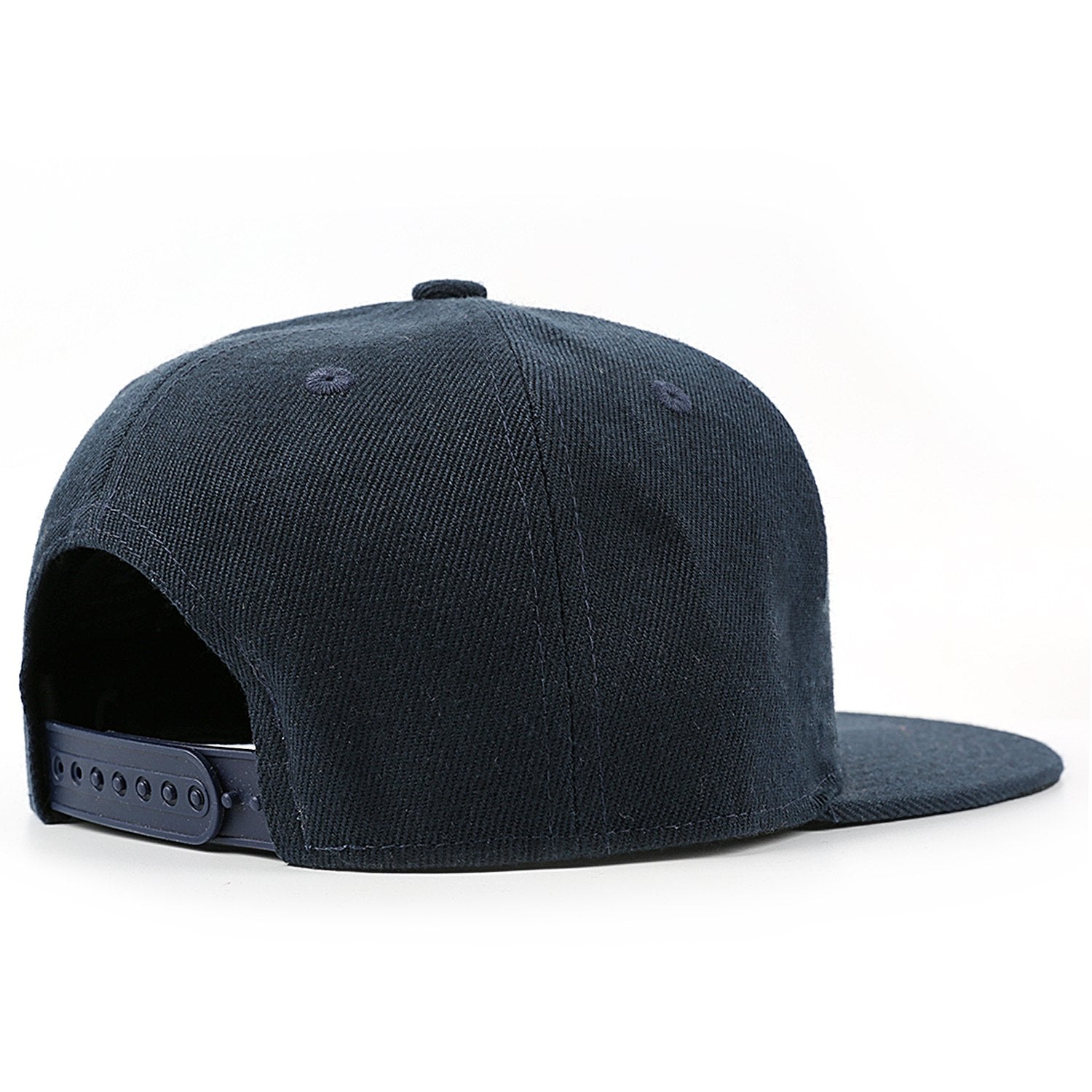 Vosoli Navy Unisex Flat Brim Cap - Team Custom 3D Embroidery or Print Personalized Hats