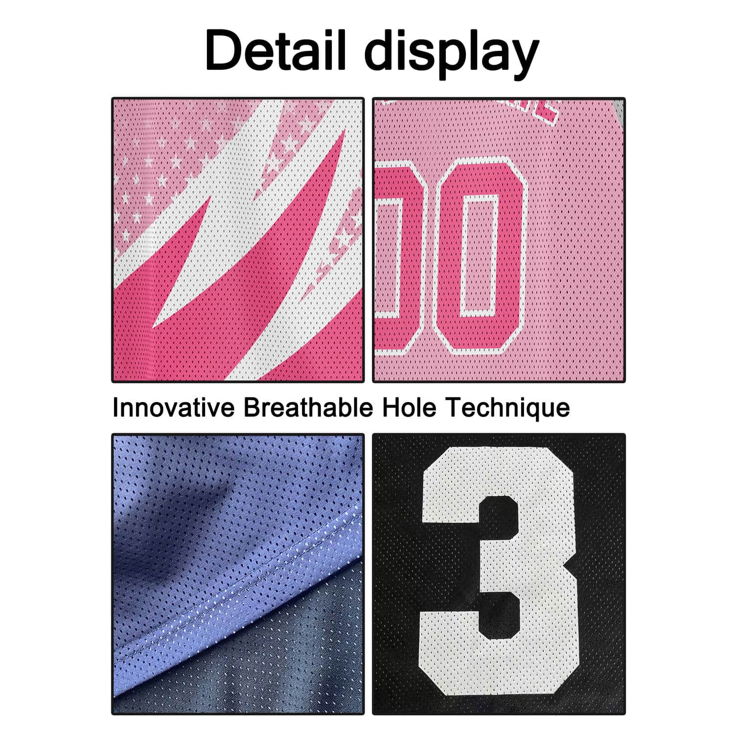 Custom Reversible Basketball Jersey for Individuals & Teams – Pink & White | Vosoli