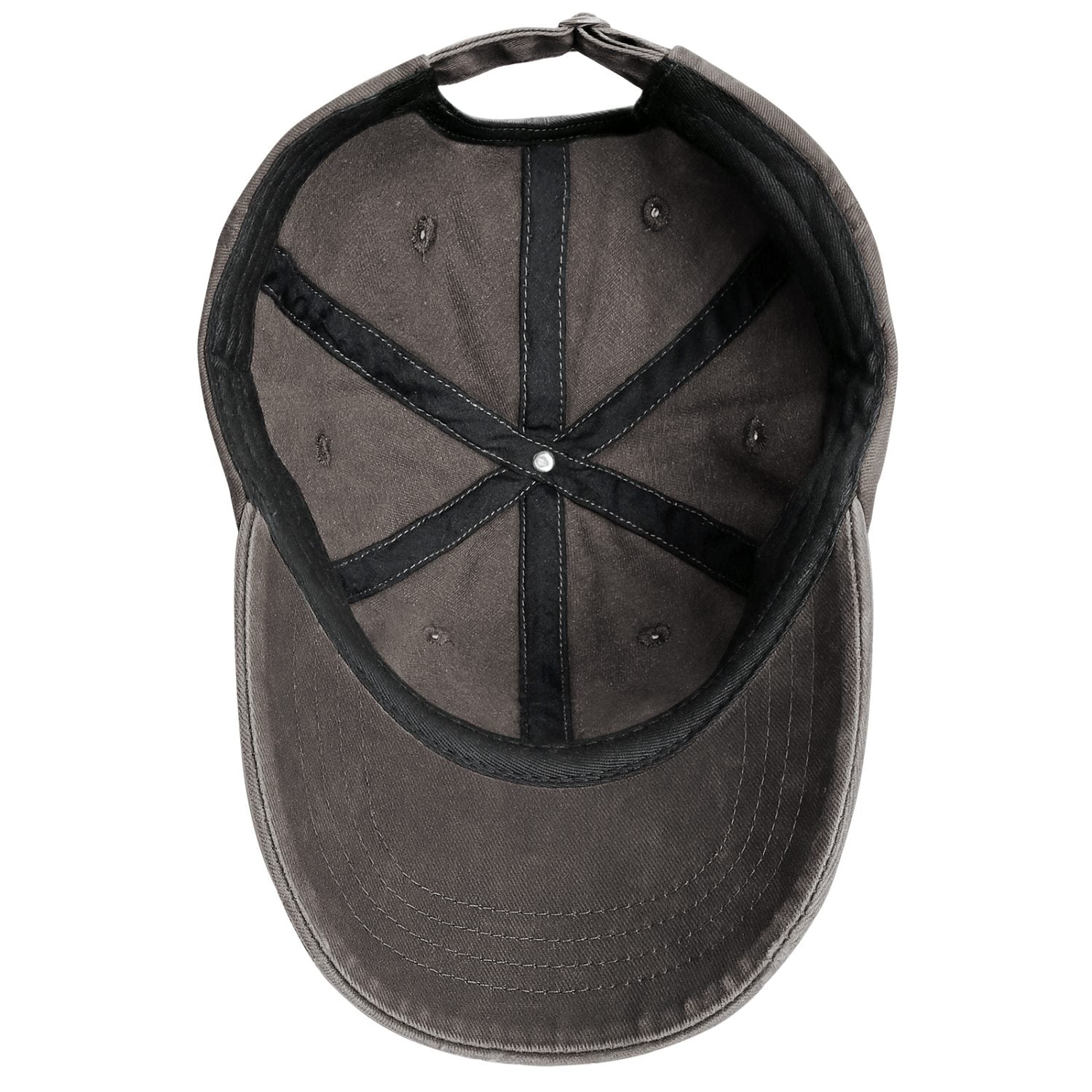 Vosoli Washed Denim Unisex Baseball Cap - Team Custom 3D Embroidery or Print Personalized Hat