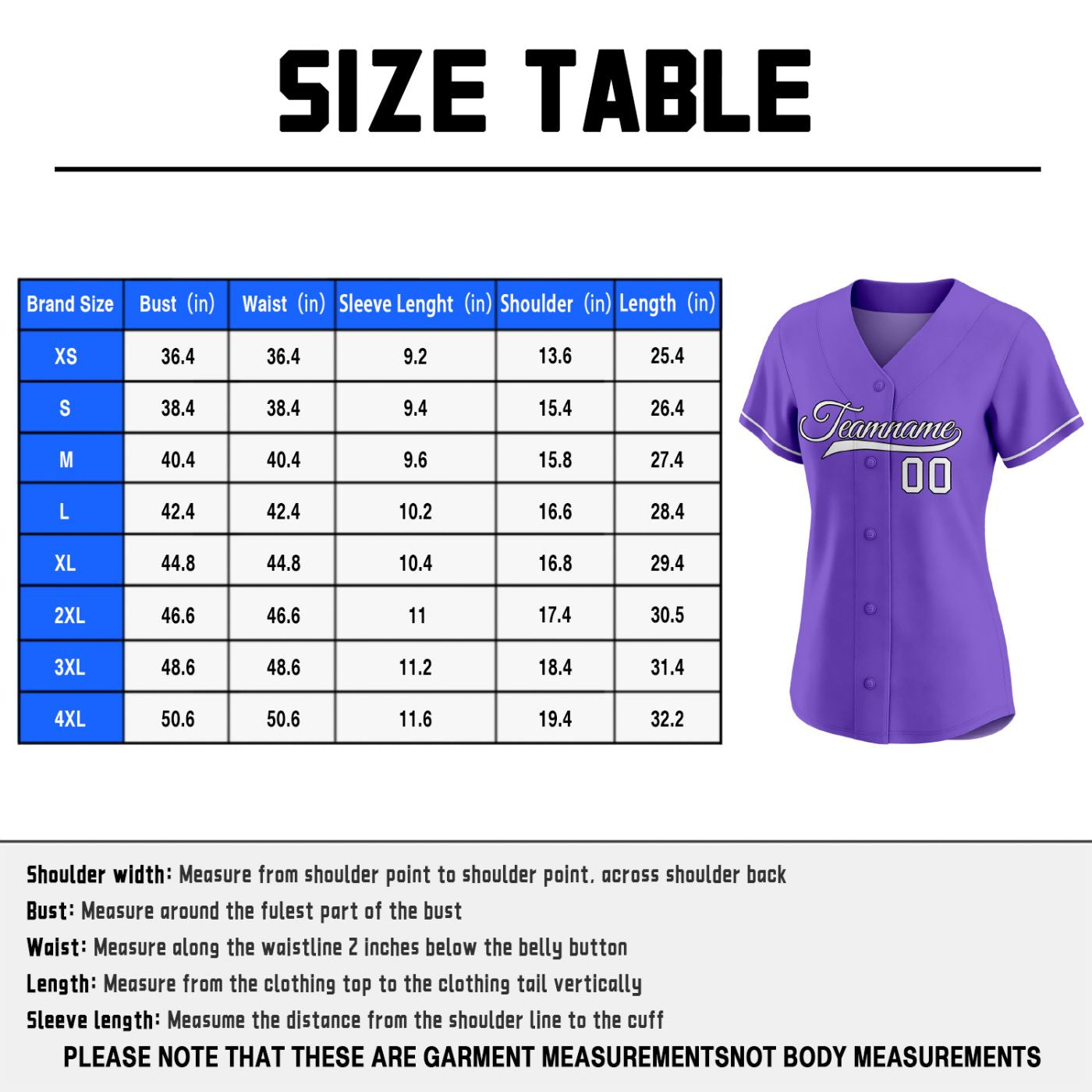 Women's Custom Lavender Purple Baseball Jersey - Personalized Team Shirt
