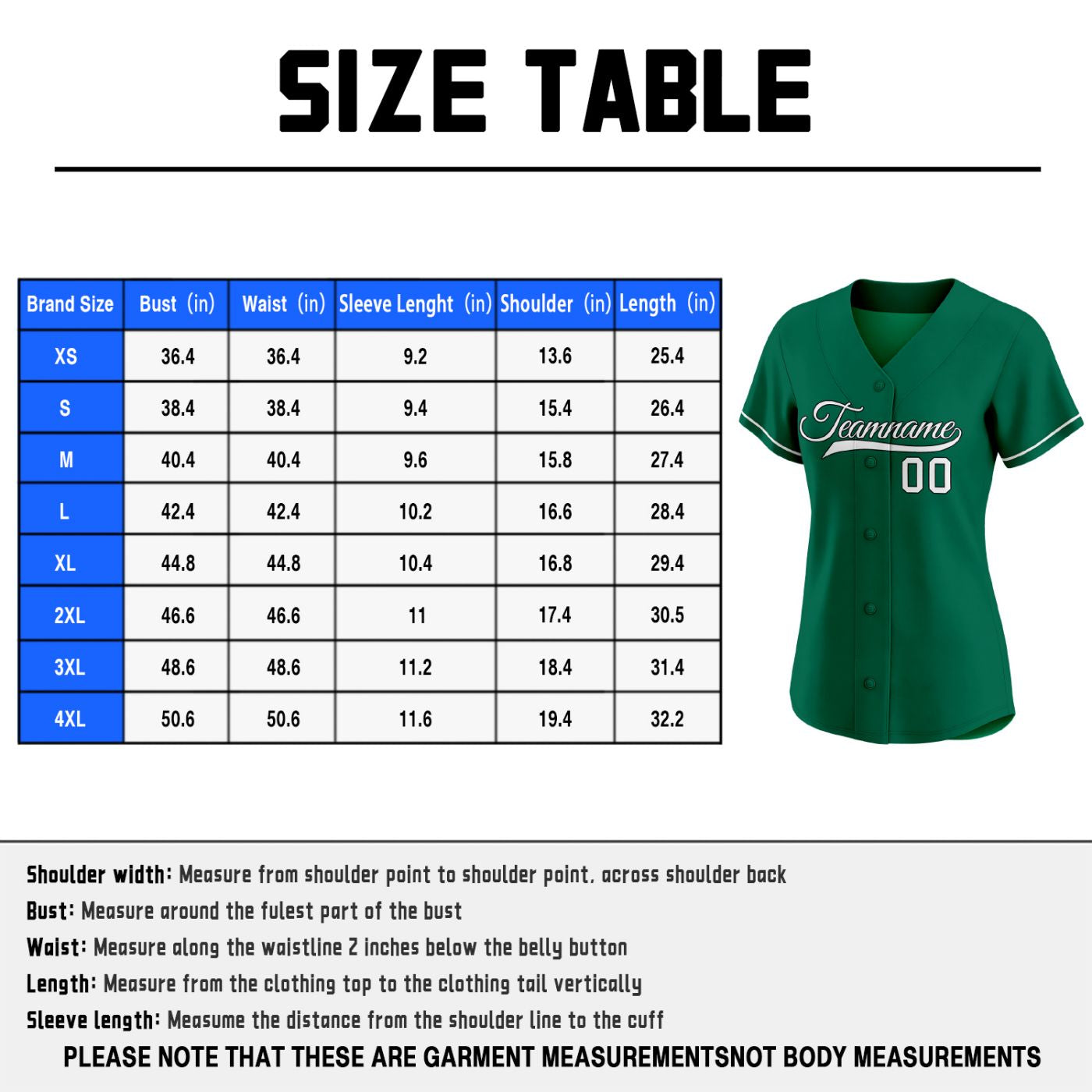 Women's Custom Forest Green Baseball Jersey - Plain Button-Down White Piping Softball Shirt
