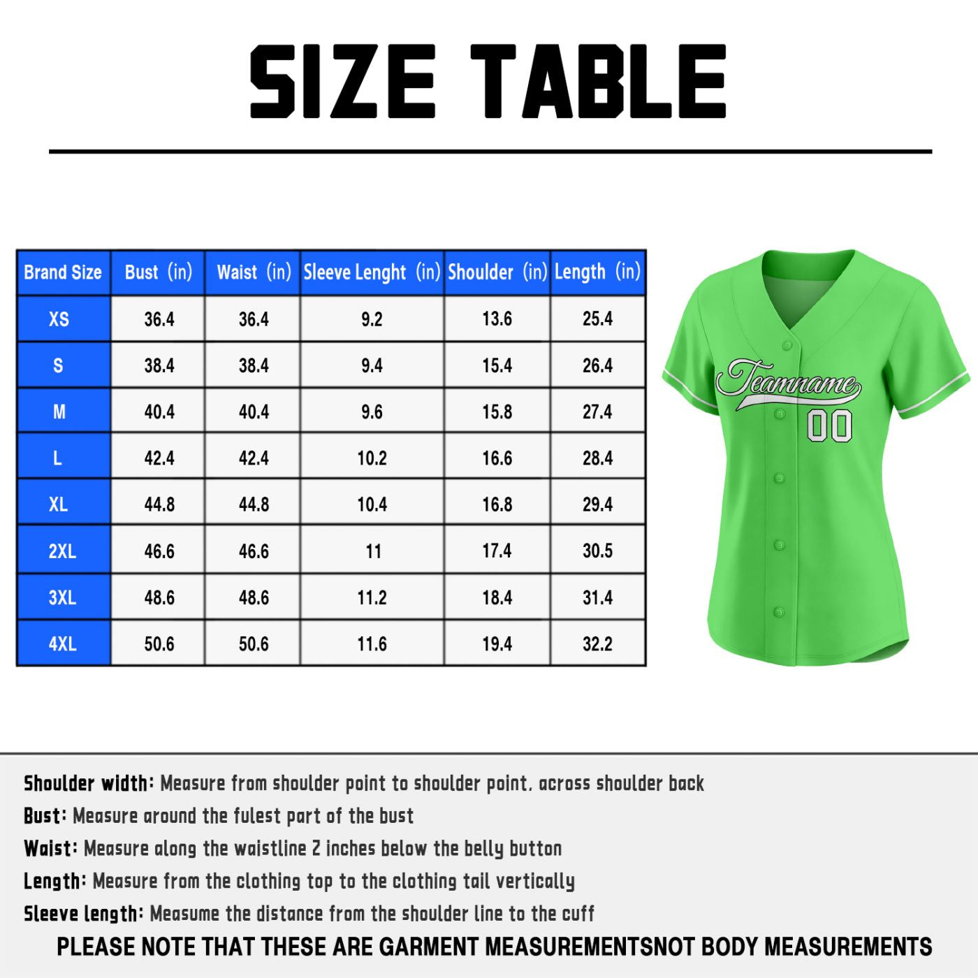 Women's Custom Lime Green Baseball Jersey - Plain Button-Down White Piping Softball Shirt