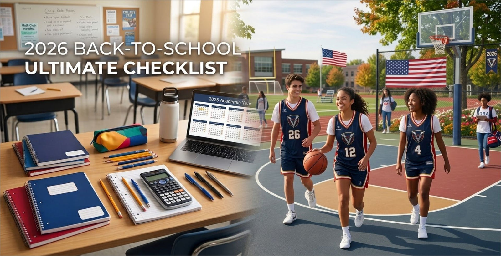 2026 Back-to-School Checklist: A Guide to Helping Your Child Start School with Ease (Including Custom Jersey Suggestions)