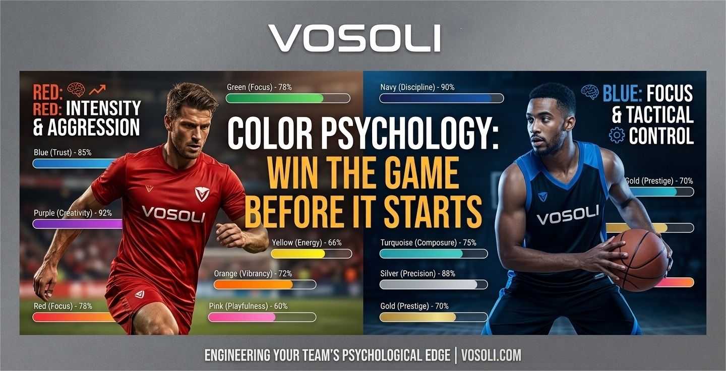 Color Psychology in Team Sportswear: How Design Influences Your Team’s Performance