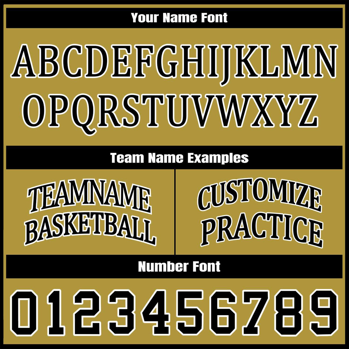 Custom Black & Gold Two Sided Basketball Uniform Set | Personalized Team Uniforms for Adult & Youth
