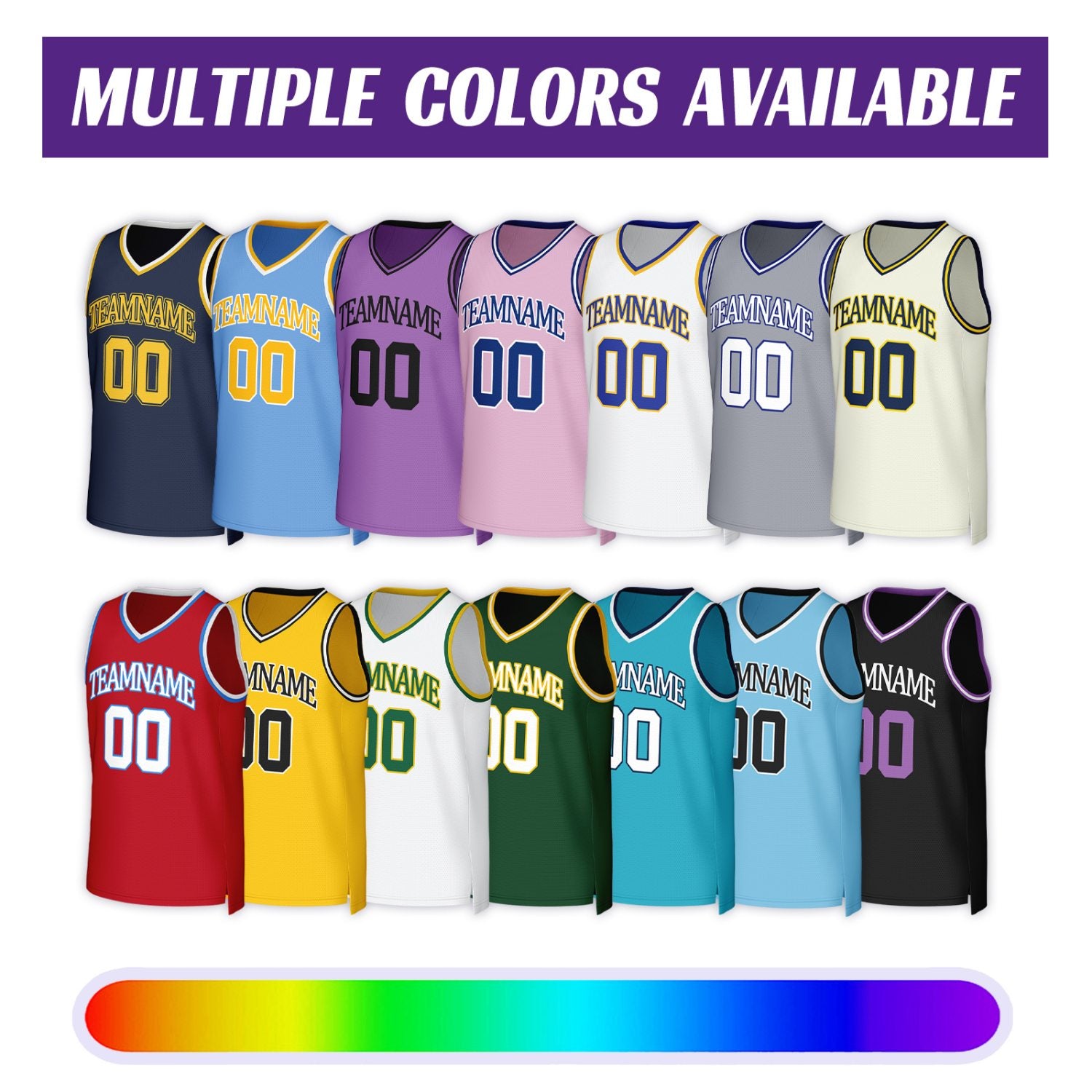 Custom cream-navy-yellow V-neck mesh basketball jersey by Vosoli | Personalized name & number team uniform for youth & adults