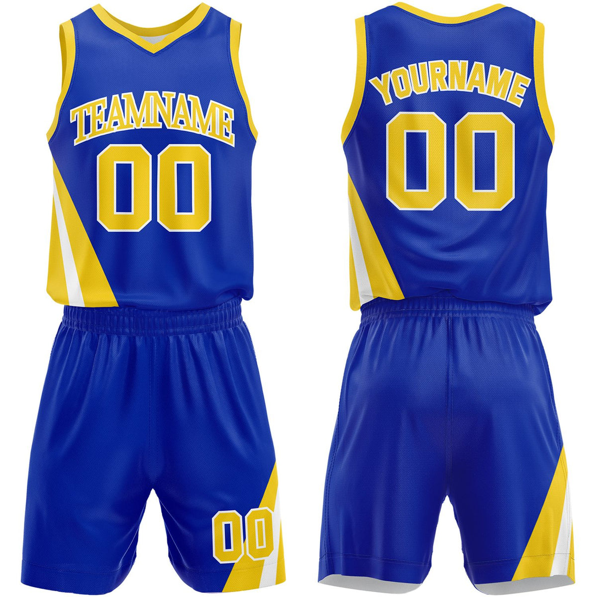 Custom basketball team order from Vosoli. Personalized name, number & logo, breathable mesh jersey‑shorts set for custom team purchases. Fast US shipping.