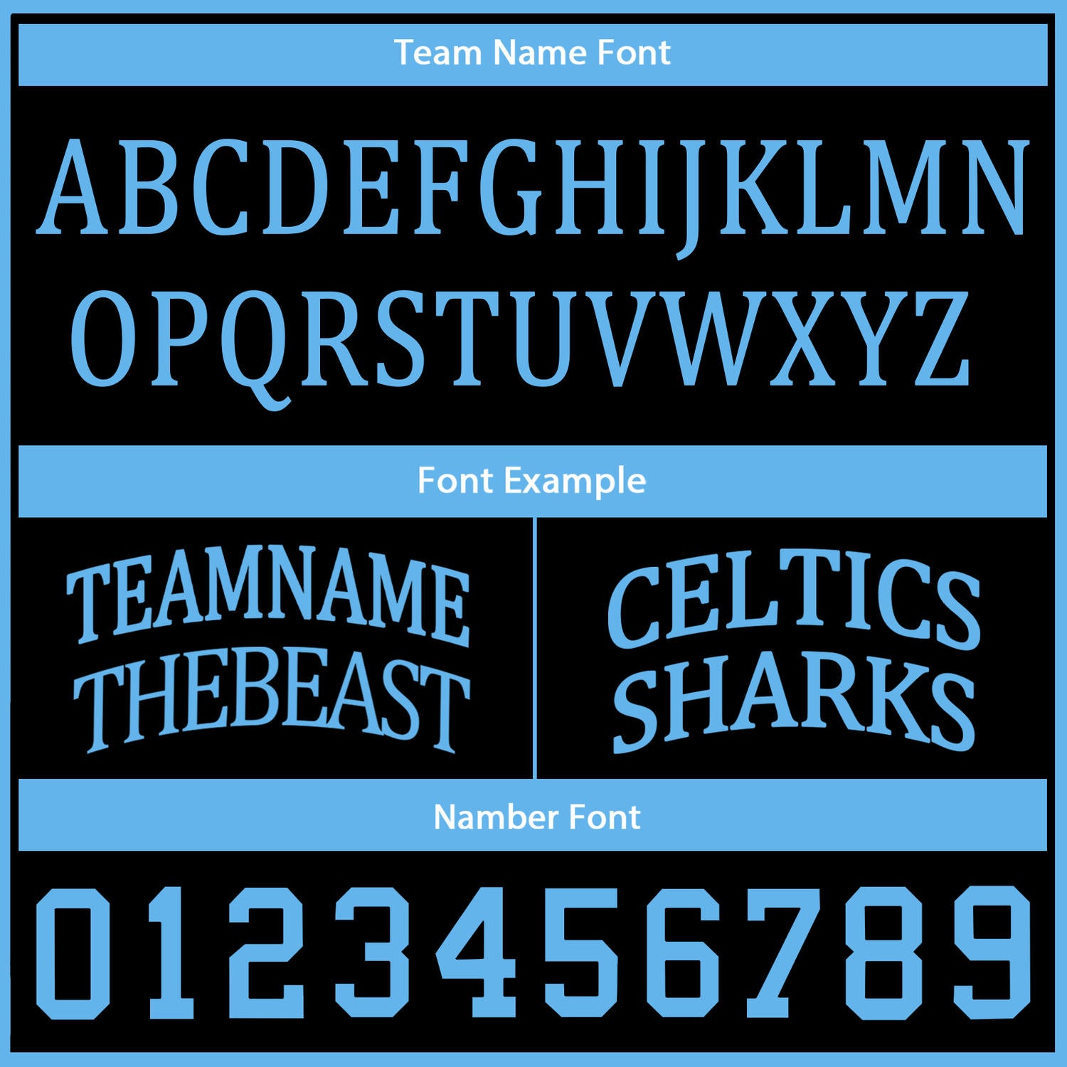 Custom Black & Light Blue Basketball Jersey | Personalized Name & Number Team Uniform