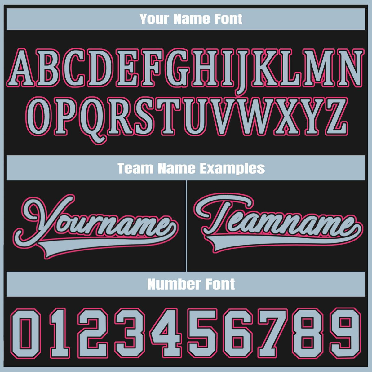 Custom Black Light Blue Jacket Personalized Team Name Number Letterman Bomber for Adult & Youth
