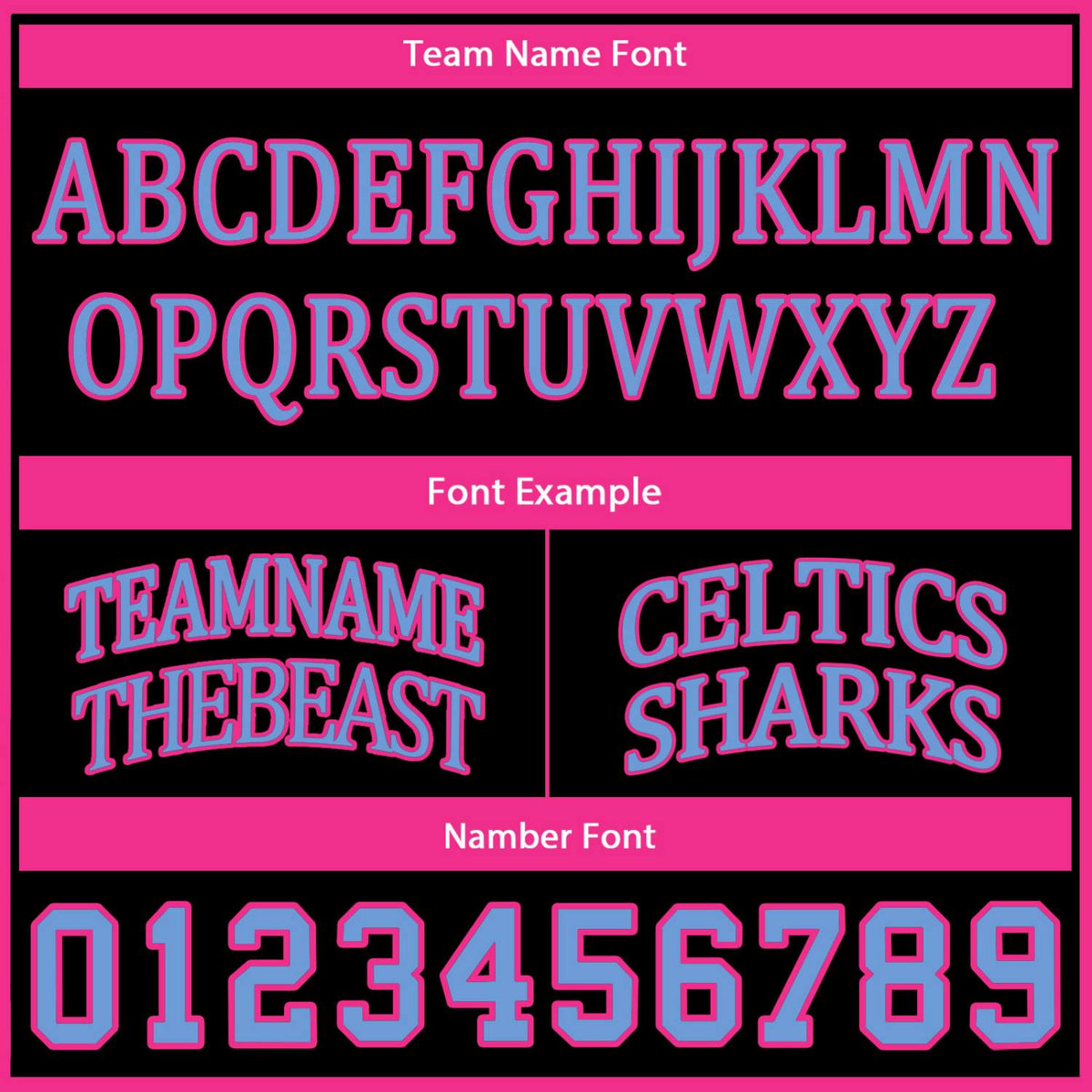 Custom Black & Pink-Blue Basketball Jersey | Personalized Name & Number Team Uniform