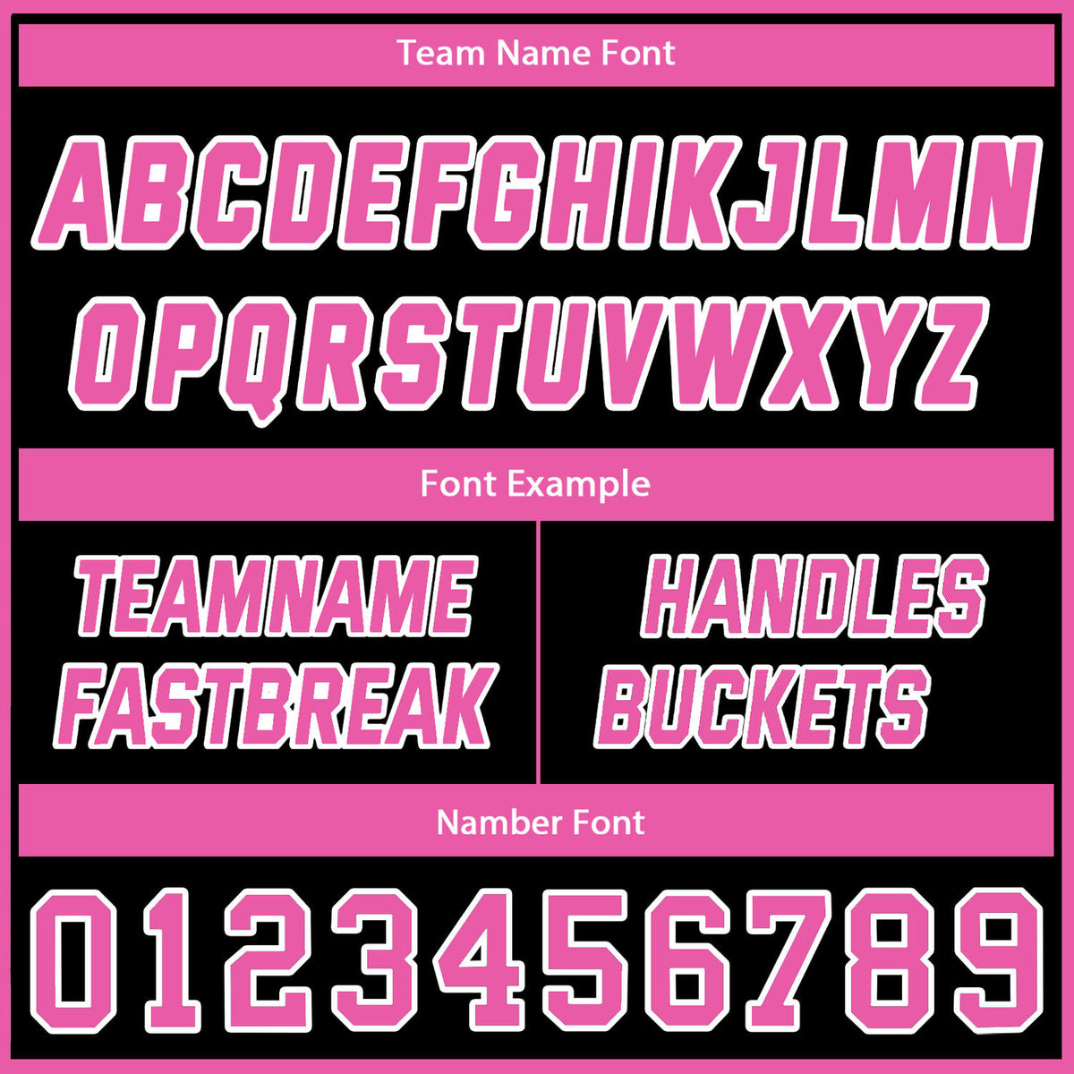 Custom Black & Hot Pink Basketball Jersey | Personalized Team Kit - Vosoli