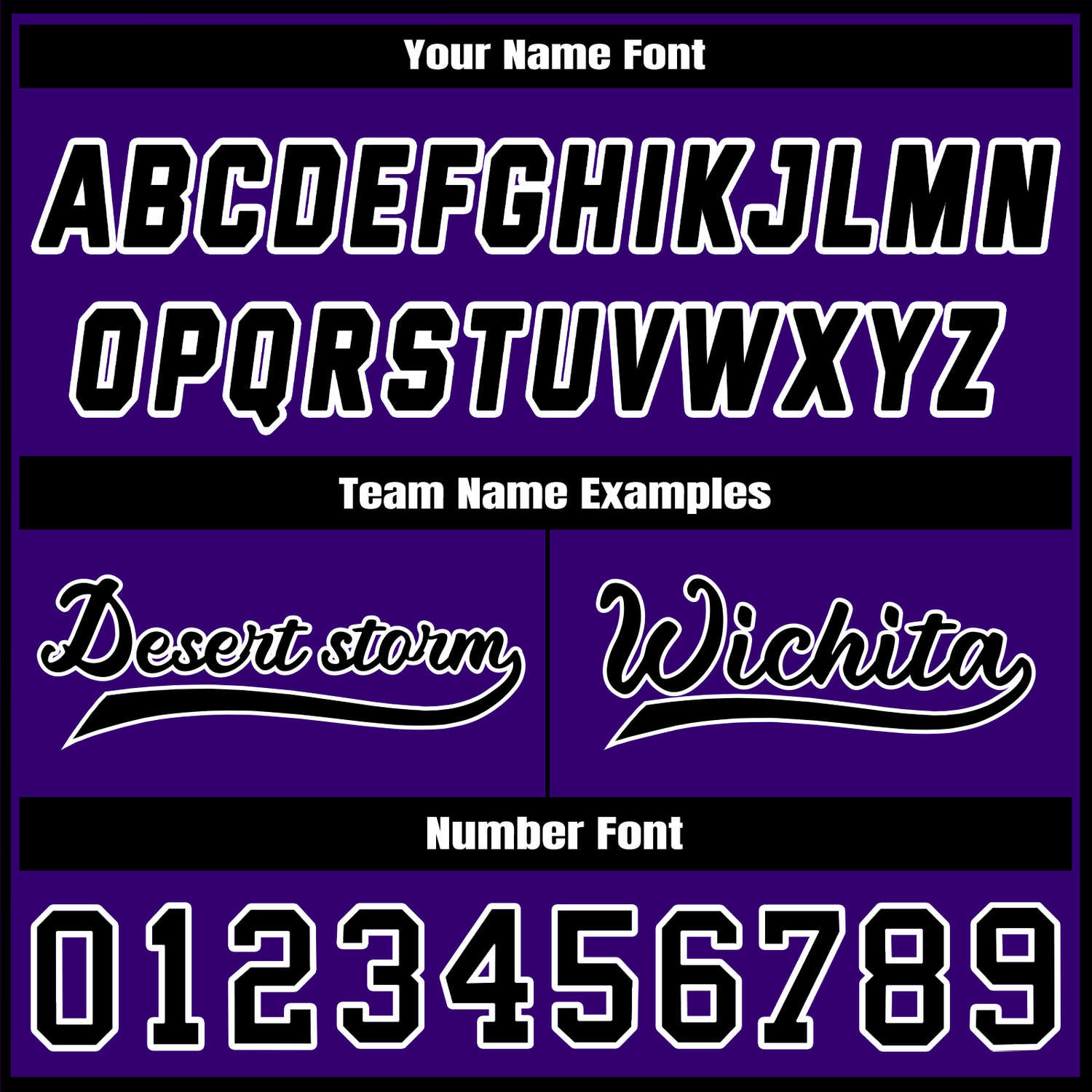 Custom Black & Purple Contrast Sleeve Varsity Baseball Jacket | Personalized Team Name & Number