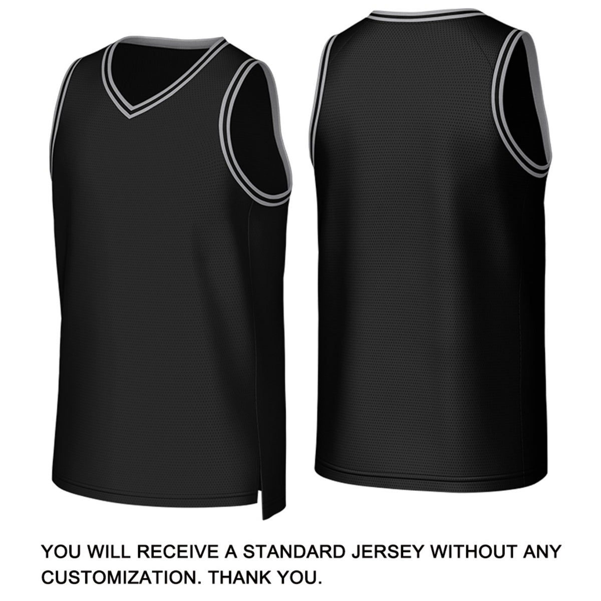 Custom Black & Silver Mesh Basketball Jersey | Personalized Name & Number Team Uniform