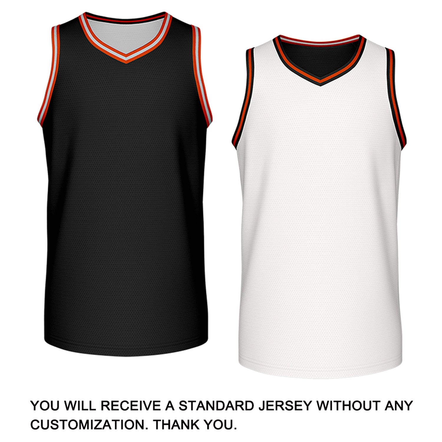 Custom Retro Black & White Reversible Basketball Jersey | Personalized Team Jersey | Vosoli