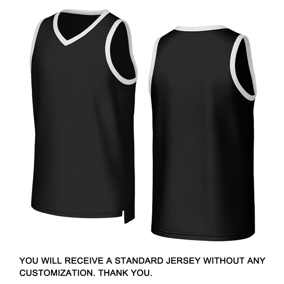 Custom Black White Stitched Basketball Jersey | Personalized Name Number Logo Mesh Sports Jersey