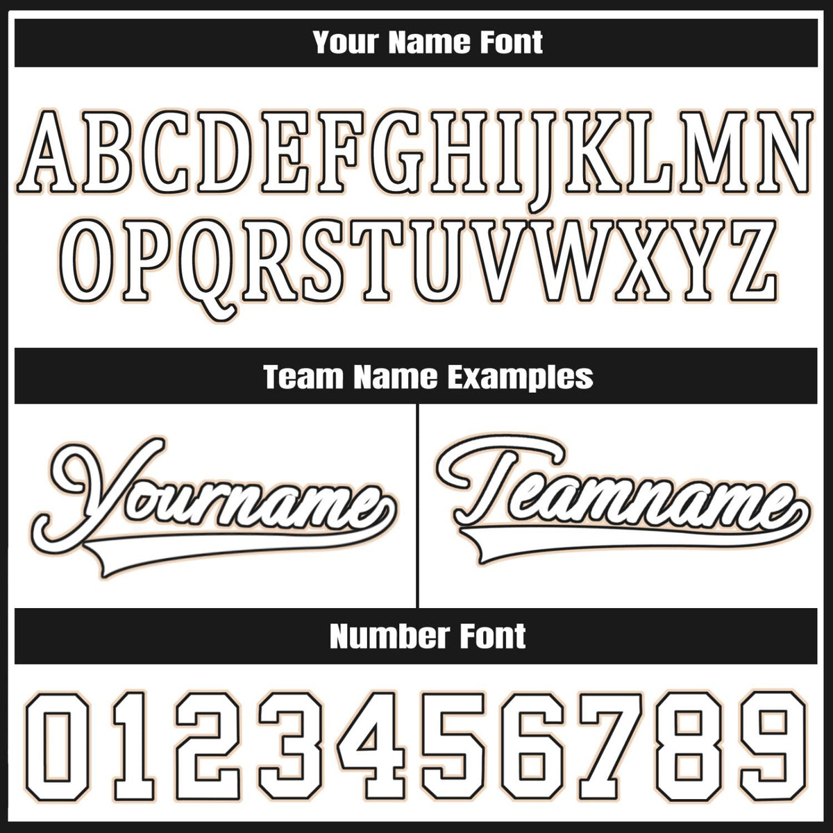 Custom Black White Jacket Personalized Team Name Number Letterman Bomber for Adult & Youth