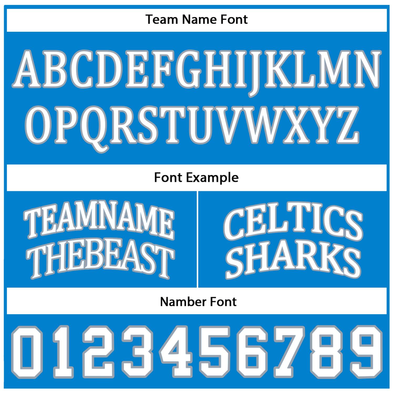 Custom Bright Blue & White Basketball Jersey | Personalized Name & Number Team Uniform
