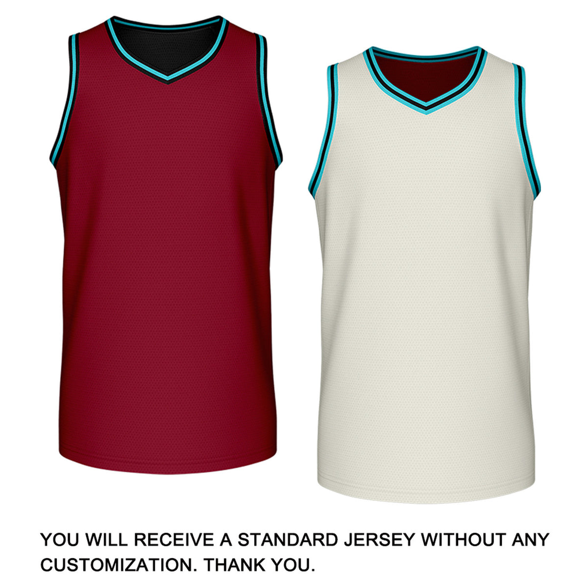 Custom Retro Burgundy & Cream Reversible Basketball Jersey | Personalized Team Jersey | Vosoli