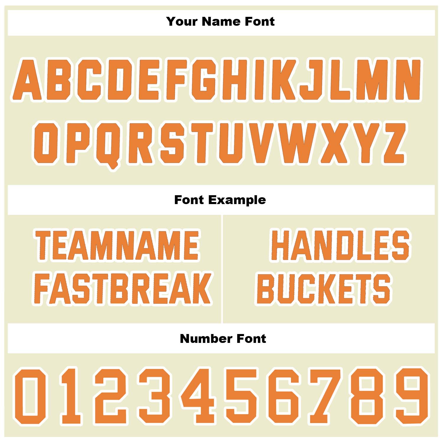 Custom Cream & Orange Mesh Basketball Jersey | Personalized Team Uniform