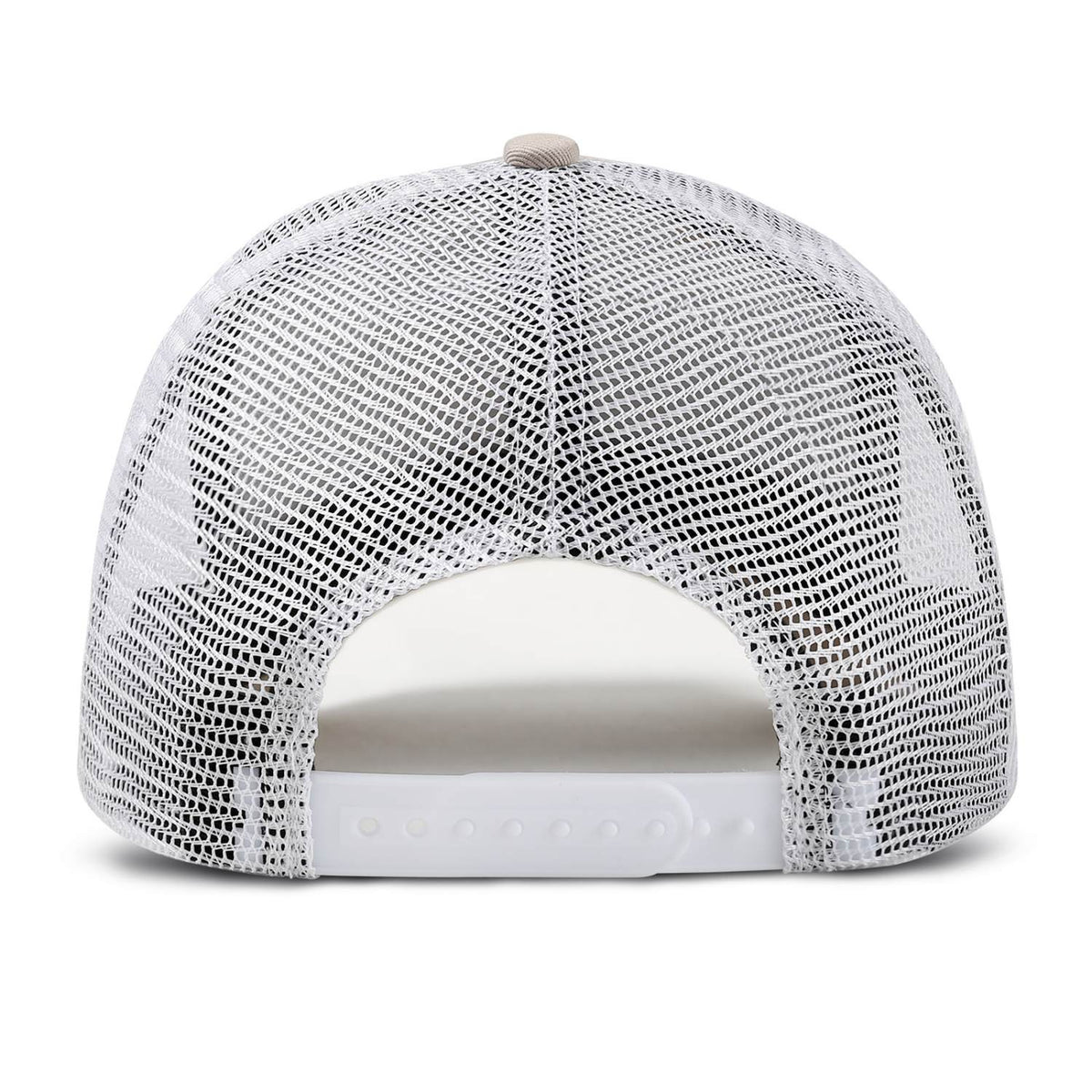 Custom Embroidered or Printed Light Beige Trucker Cap | Breathable mesh cap