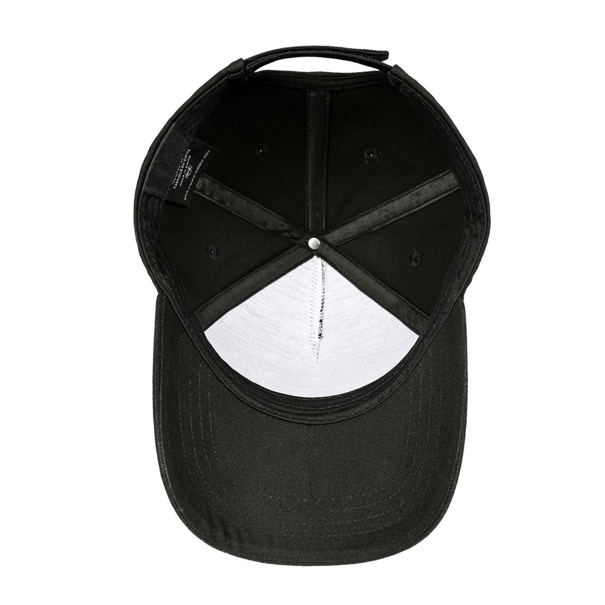 Custom Embroidered or Printed Black Baseball Cap | Personalized Sport Hat