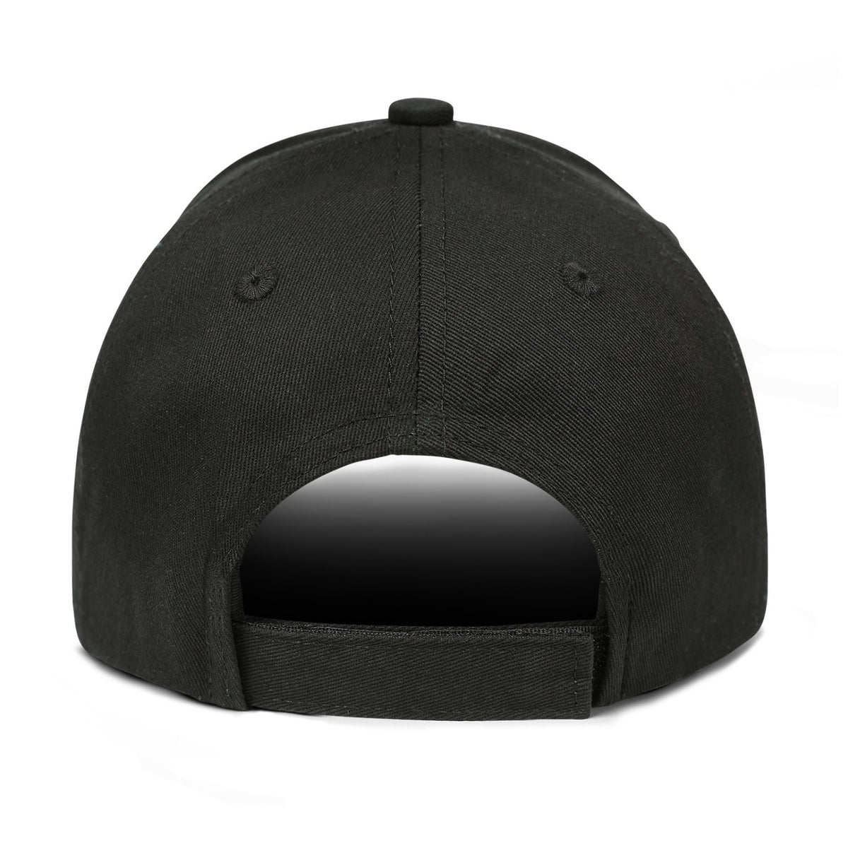 Custom Embroidered or Printed Black Baseball Cap | Personalized Sport Hat