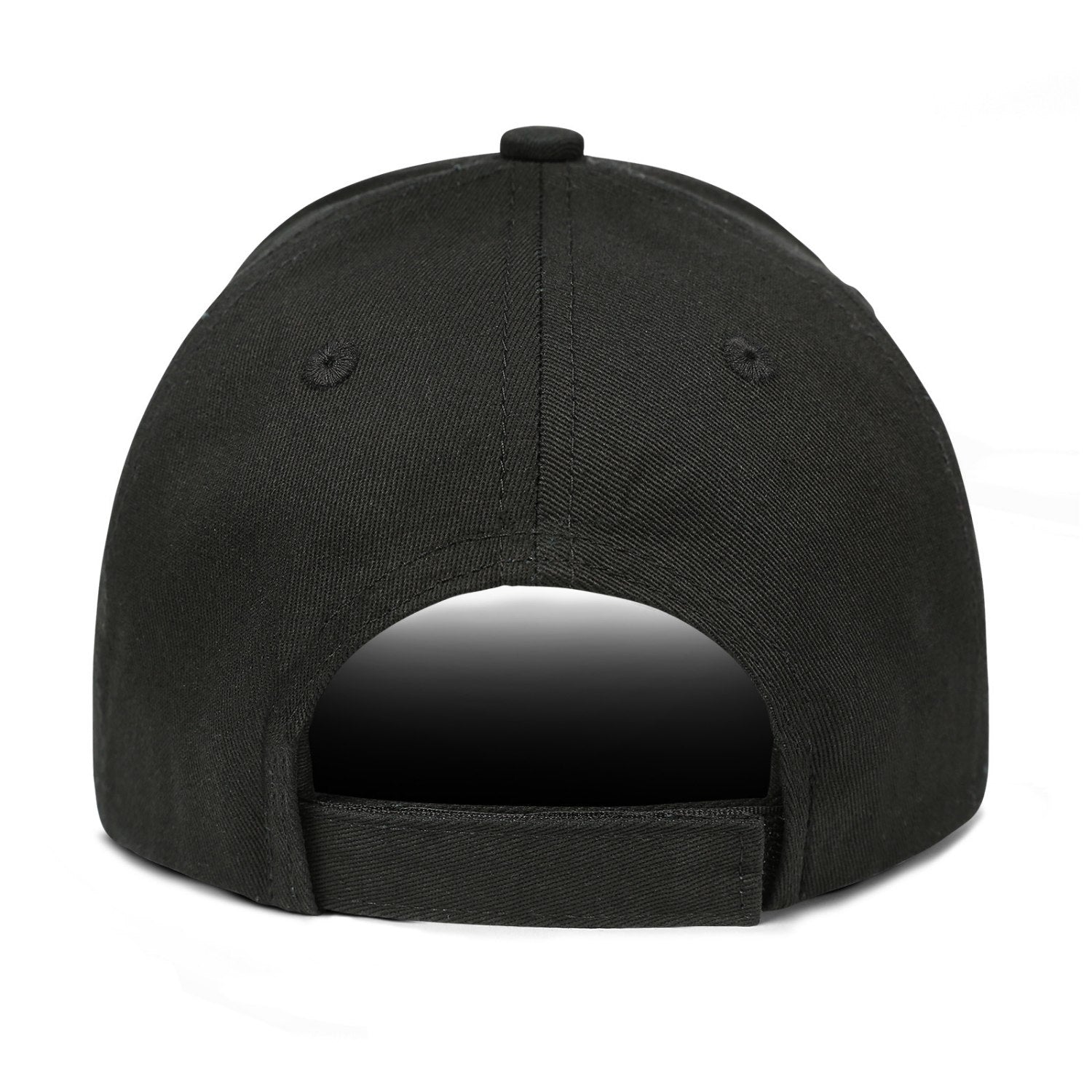 Custom Embroidered or Printed Black Baseball Cap | Personalized Sport Hat