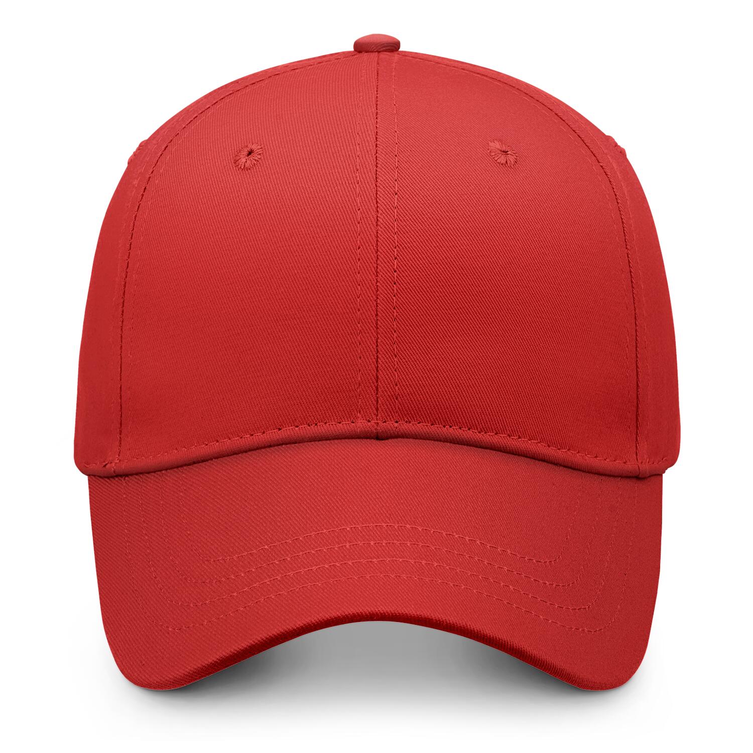 Custom Embroidered or Printed Red Baseball Cap | Personalized Sport Hat