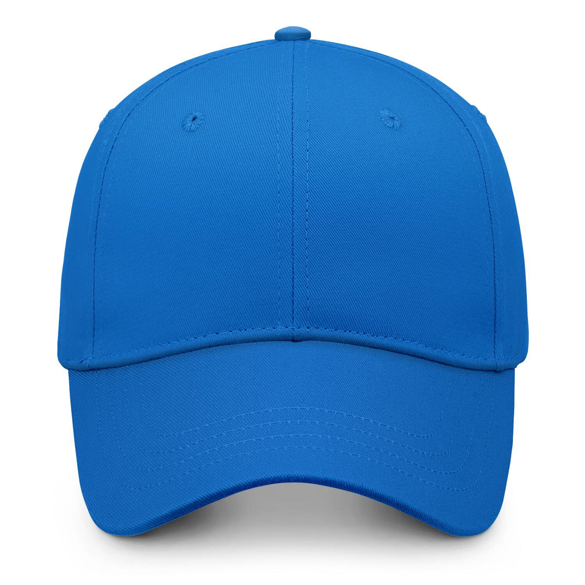 Custom Embroidered or Printed Royal Blue Baseball Cap | Personalized Sport Hat
