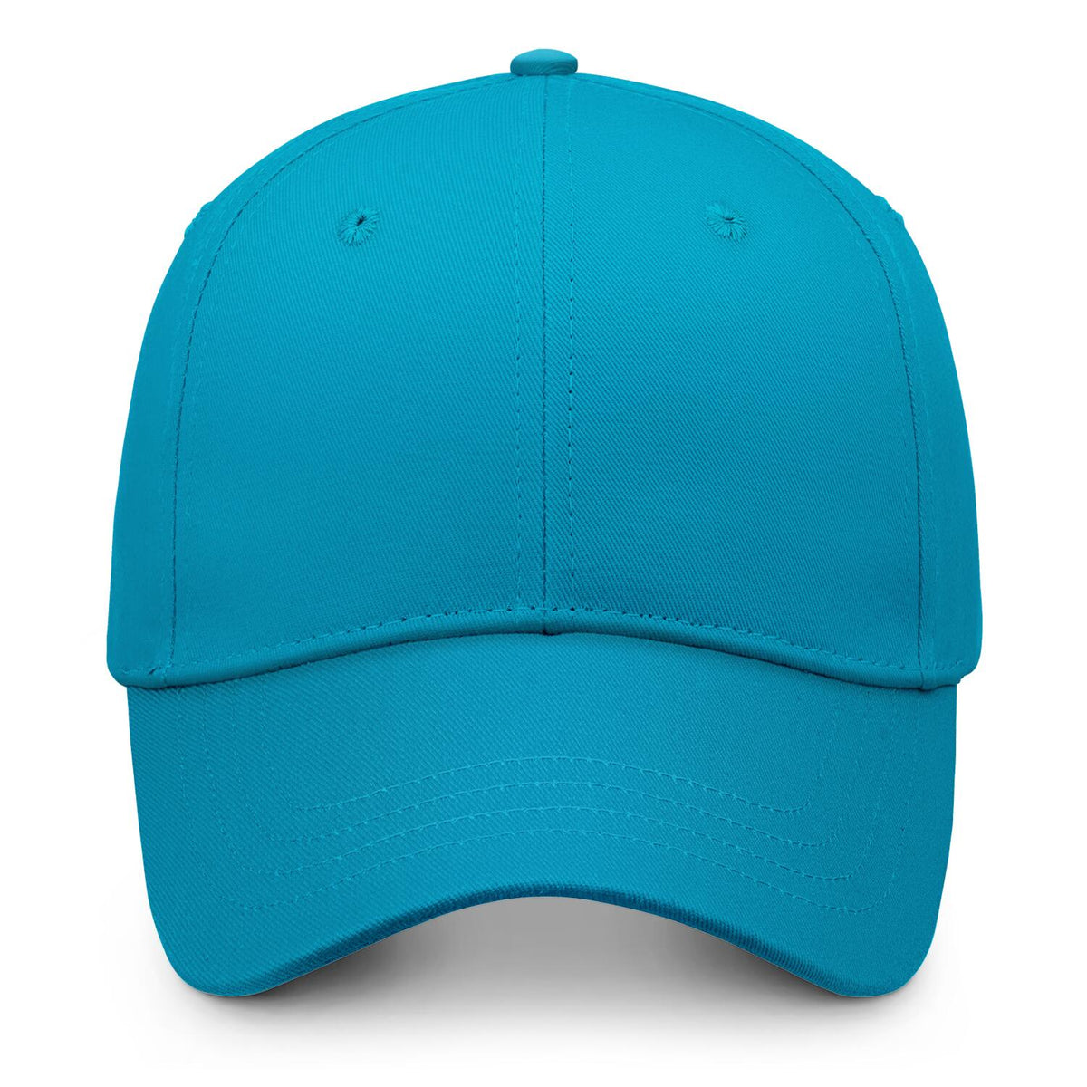 Custom Embroidered or Printed Turquoise Baseball Cap | Personalized Sport Hat