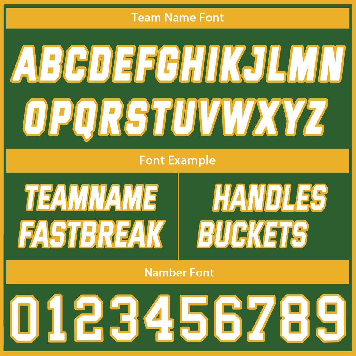 Custom Forest Green & Gold Honeycomb Basketball Uniform Set | Personalized Team Name & Number - Vosoli