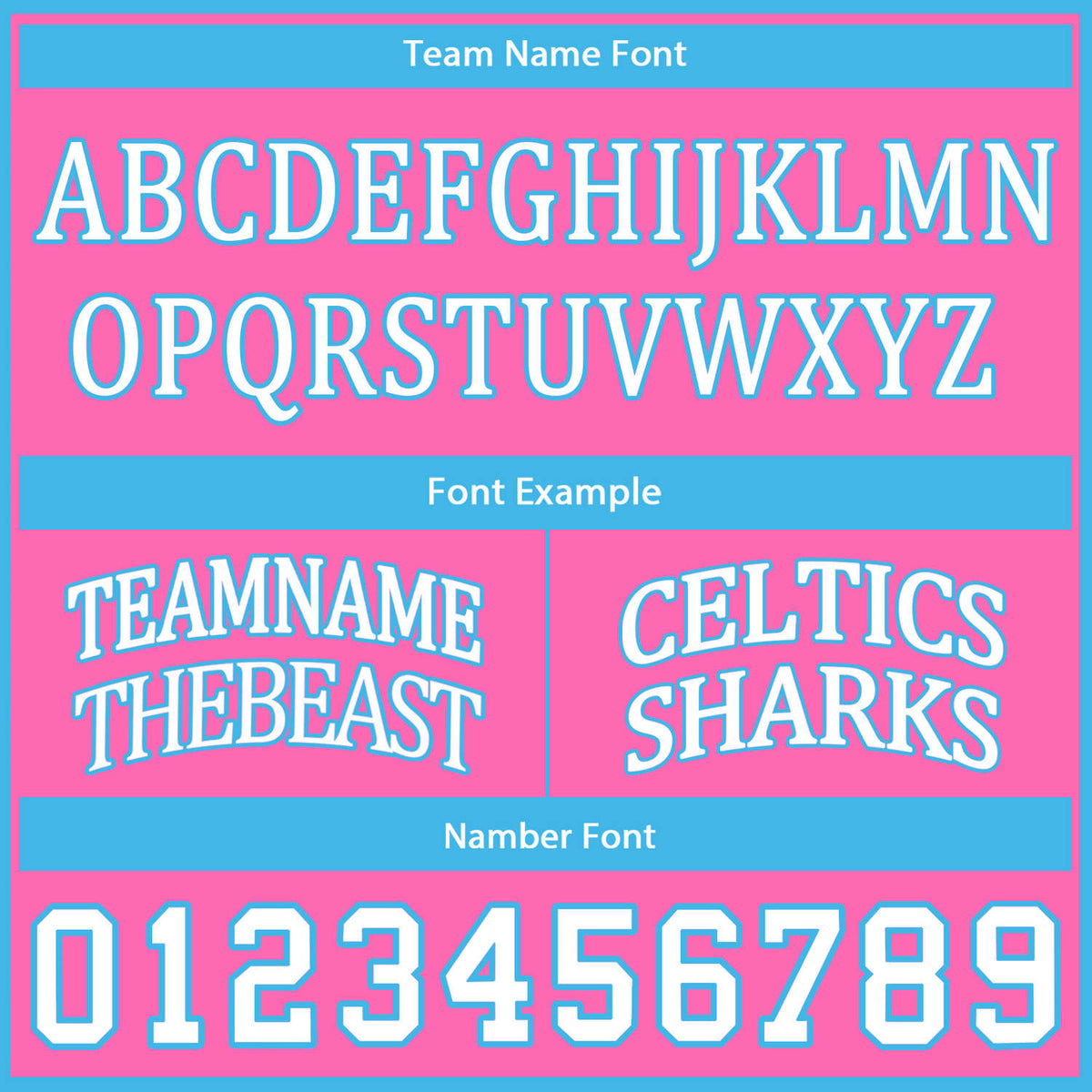 Custom Hot Pink & Turquoise Reversible Basketball Uniform Set | Personalized Team Name & Number - Vosoli