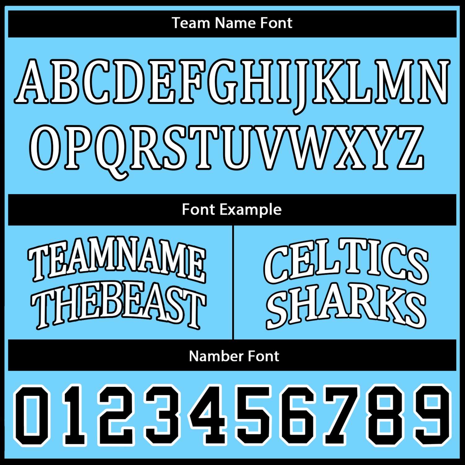 Custom Light Blue & Black Basketball Jersey | Personalized Name & Number Team Uniform