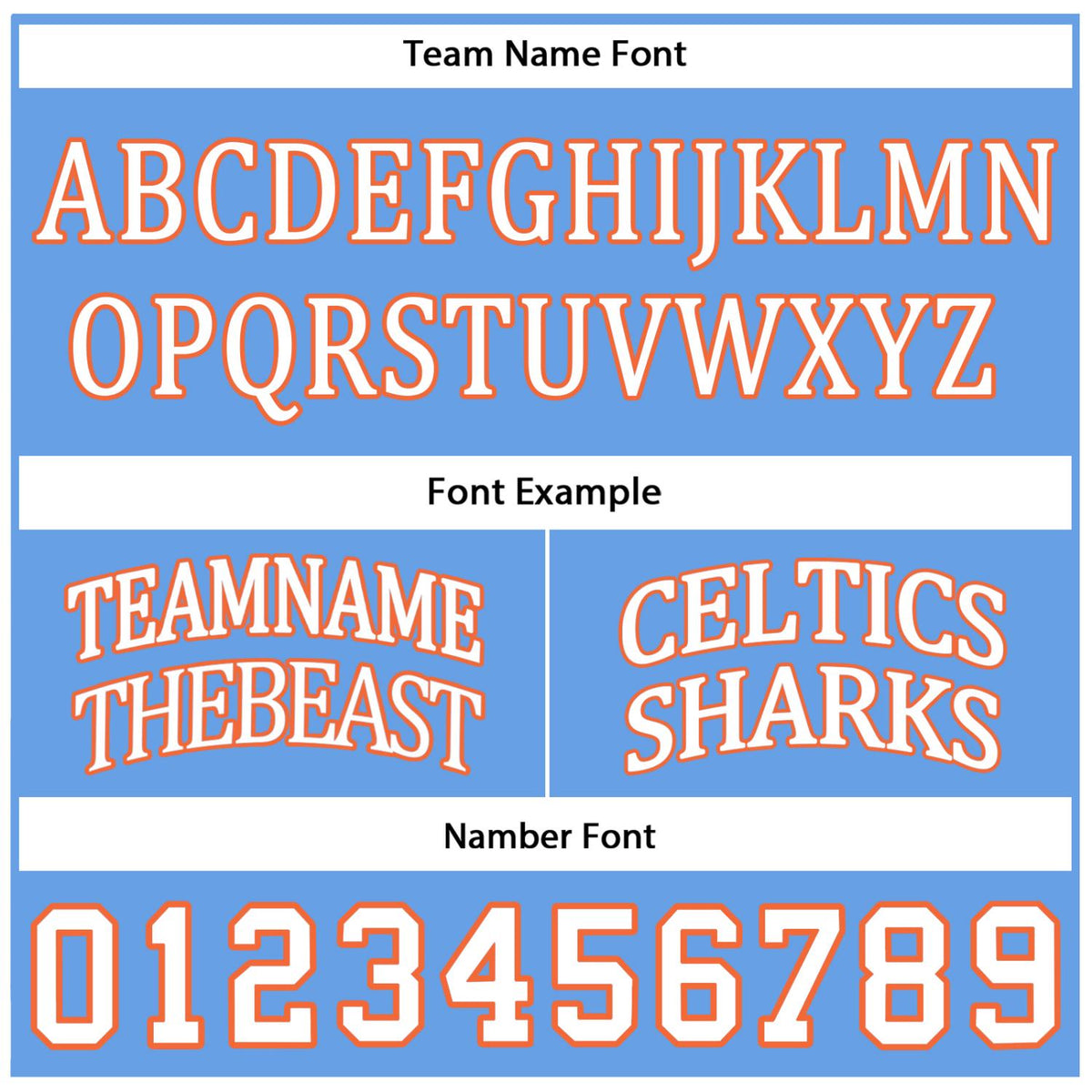 Custom Light Blue & Orange Mesh Basketball Jersey | Personalized Name & Number Team Uniform