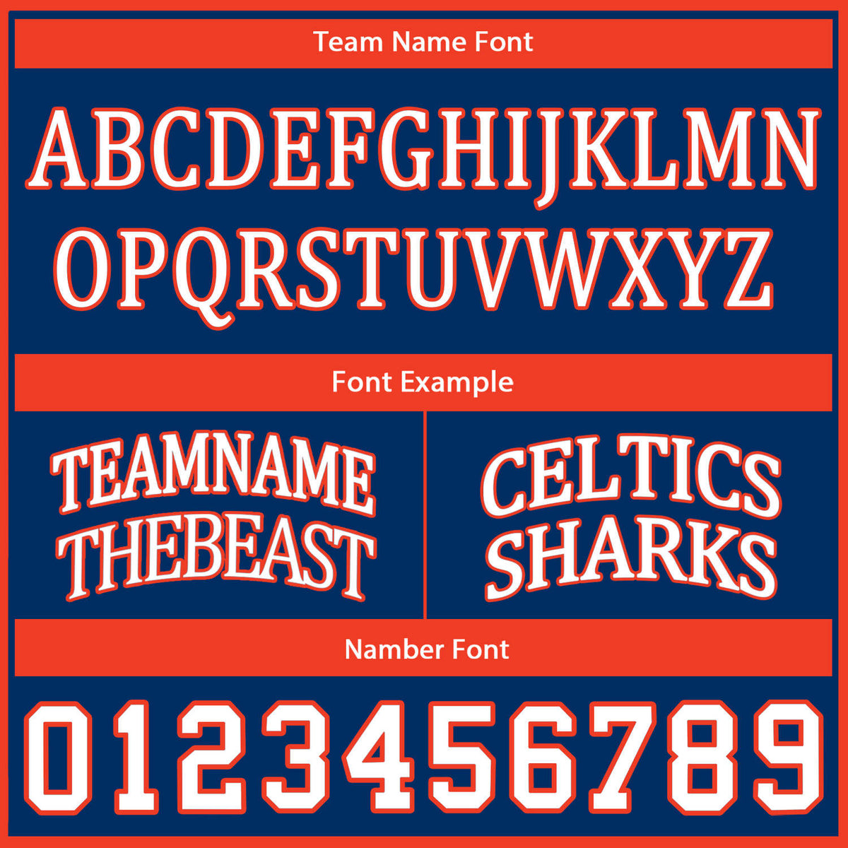 Custom Navy Blue & Orange Reversible Basketball Uniform Set | Personalized Team Name & Number - Vosoli