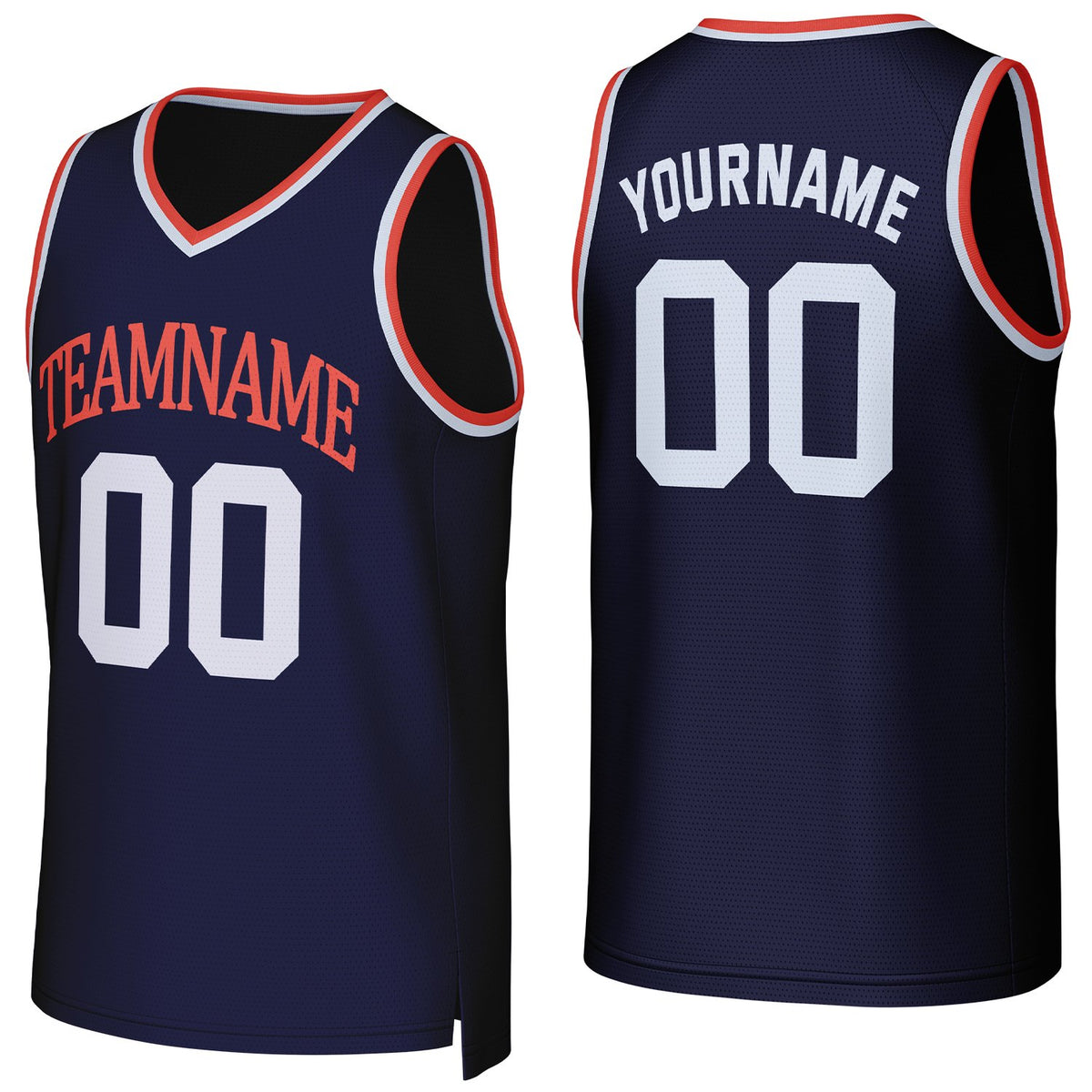 Custom Navy White Stitched Basketball Jersey | Personalized Name Number Logo Mesh Sports Jersey