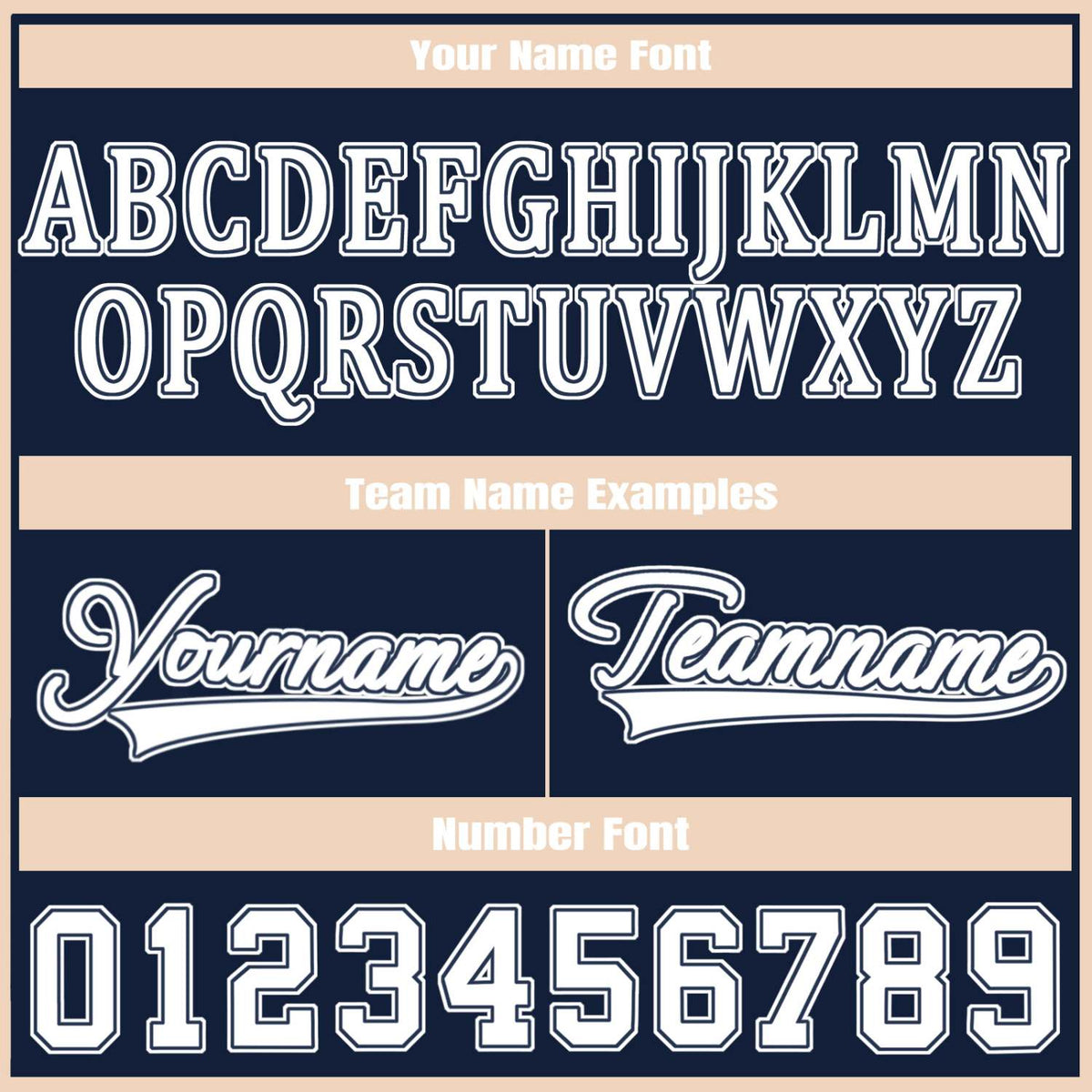 Custom Navy White Jacket Personalized Team Name Number Letterman Bomber for Adult & Youth