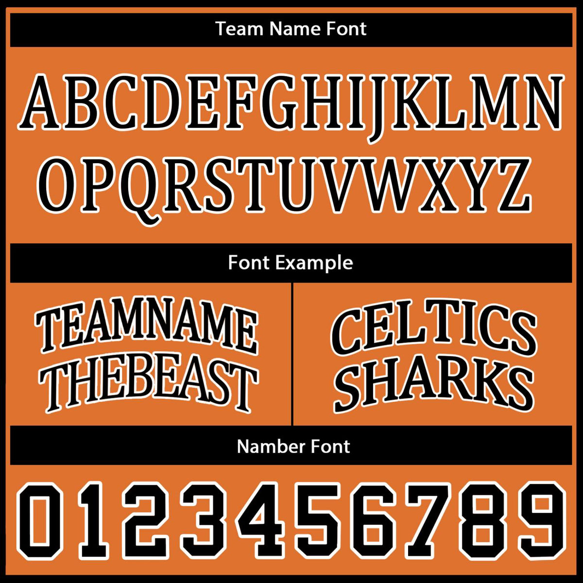 Custom Orange & Black Basketball Jersey | Personalized Name & Number Team Uniform