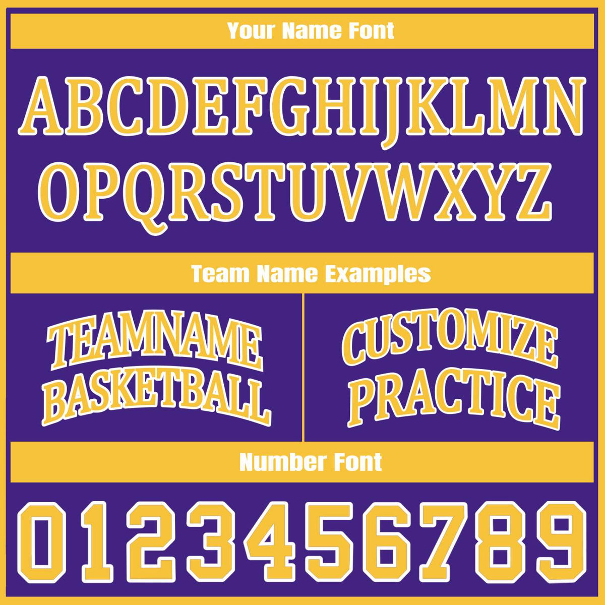Custom Purple & Gold Two Sided Basketball Uniform Set | Personalized Team Uniforms for Adult & Youth