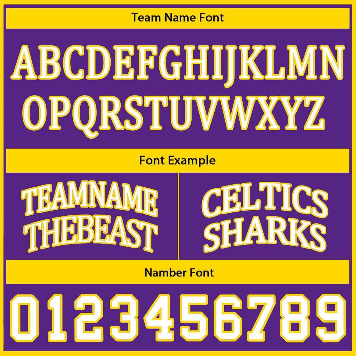 Custom Purple & Gold-White Reversible Basketball Uniform Set | Personalized Team Name & Number - Vosoli