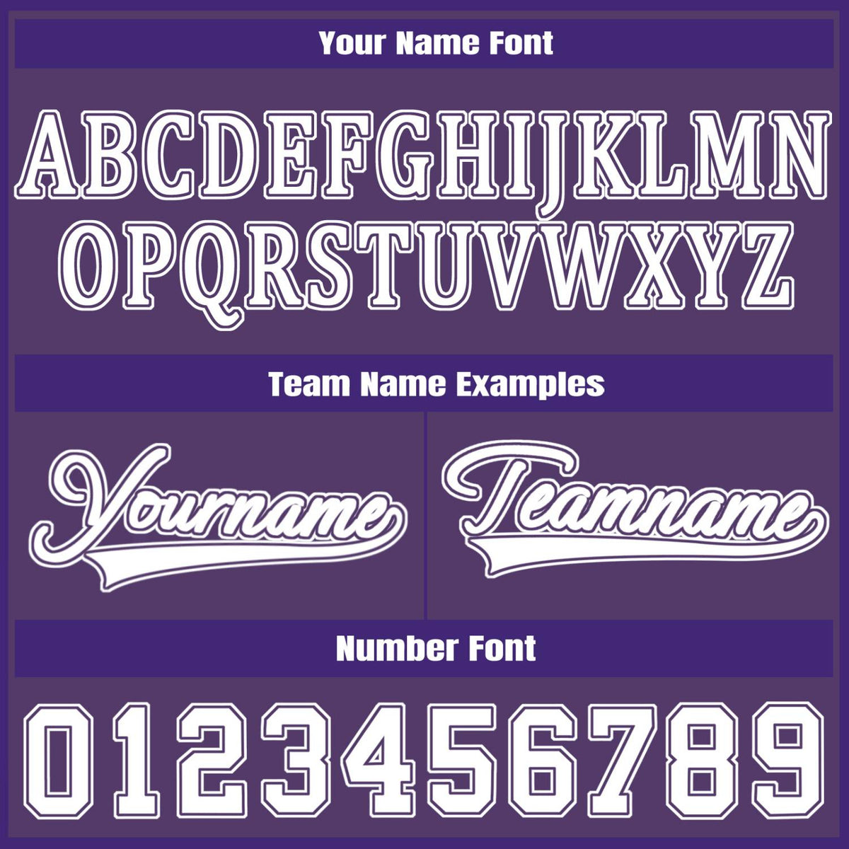 Custom Purple White Jacket Personalized Team Name Number Letterman Bomber for Adult & Youth