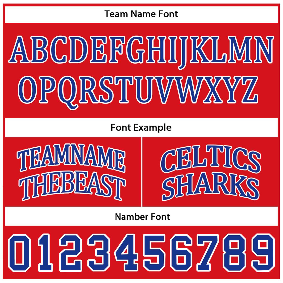 Custom Red & Blue Basketball Jersey | Personalized Name & Number Team Uniform
