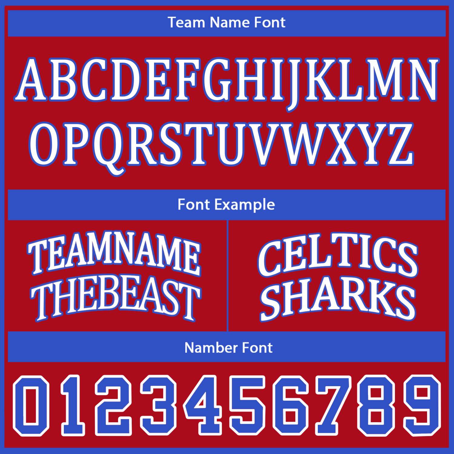 Custom Red, Blue & White Basketball Jersey | Personalized Name & Number Team Uniform