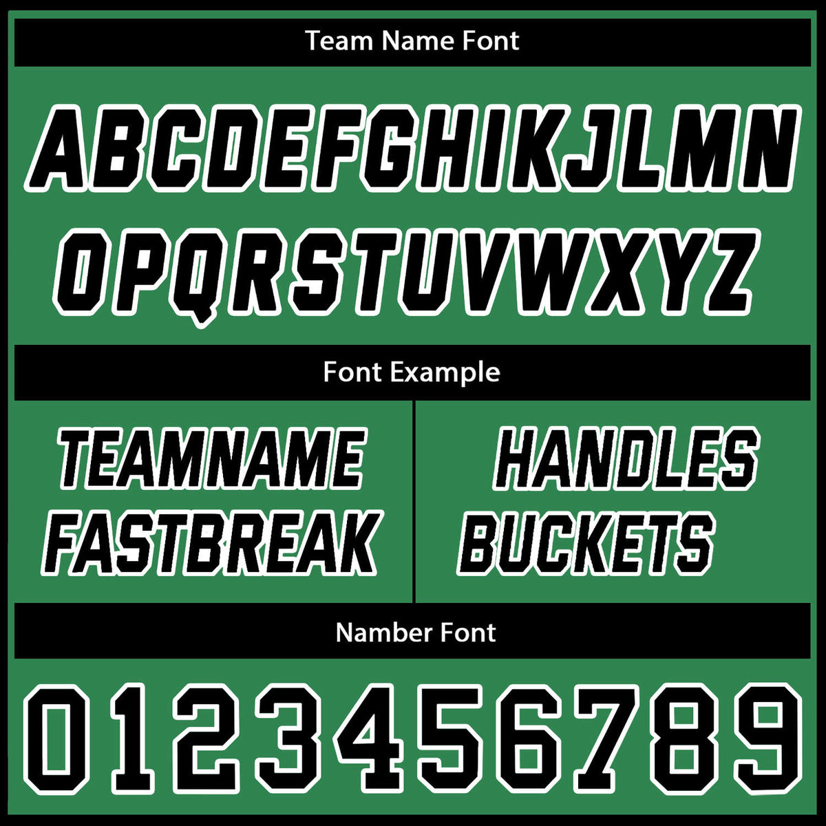 Custom Reversible Black Green Basketball Uniform Set | Team Name & Number - Vosoli