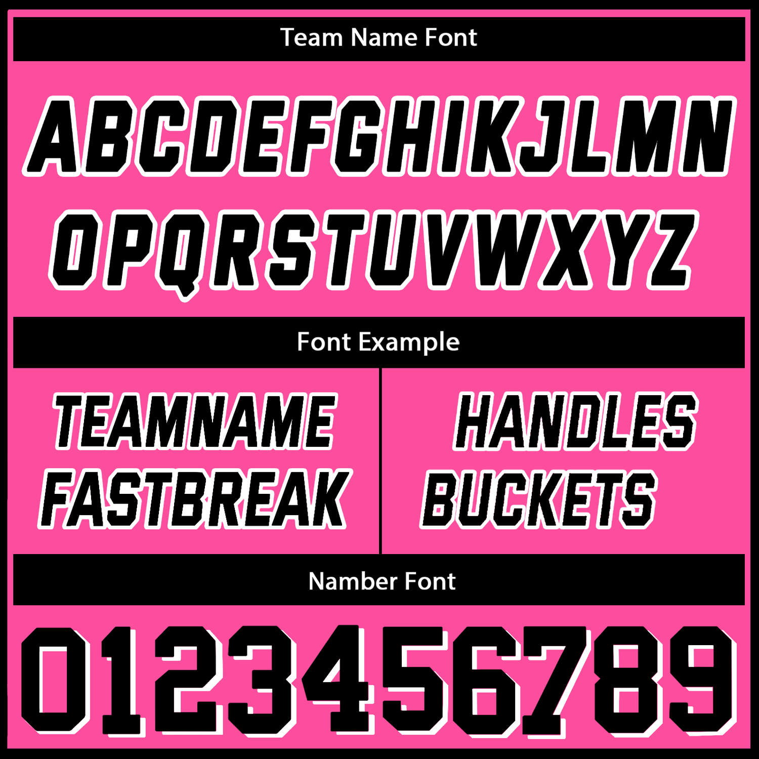 Custom Reversible Black Neon Pink Basketball Uniform Set | Team Name & Number - Vosoli