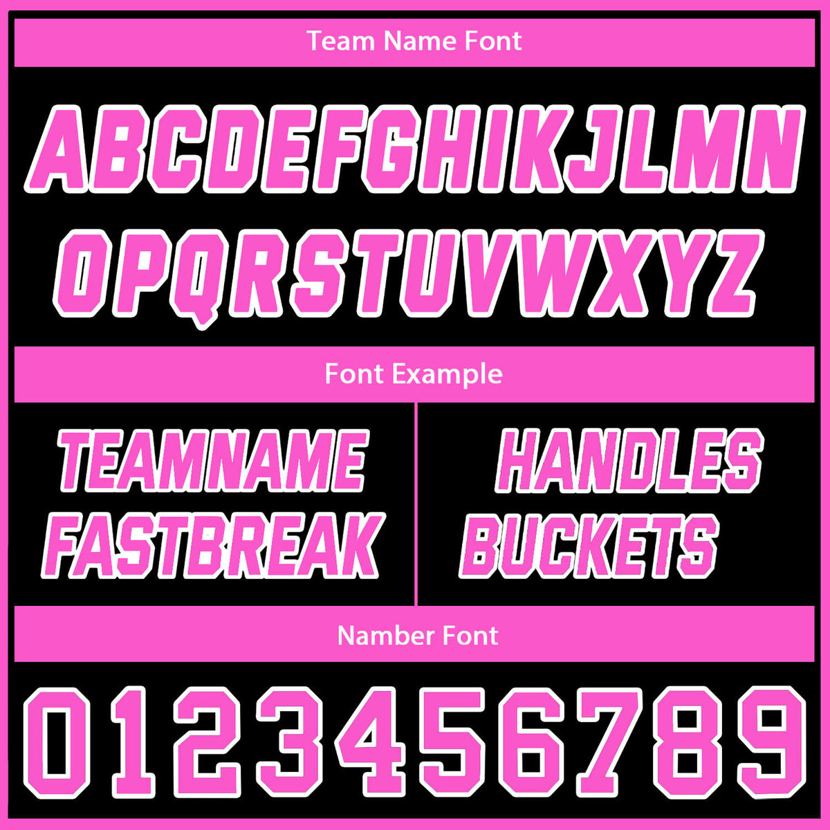 Custom Black Pink Basketball Uniforms for Youth & Adults - Reversible Jersey Set - Vosoli
