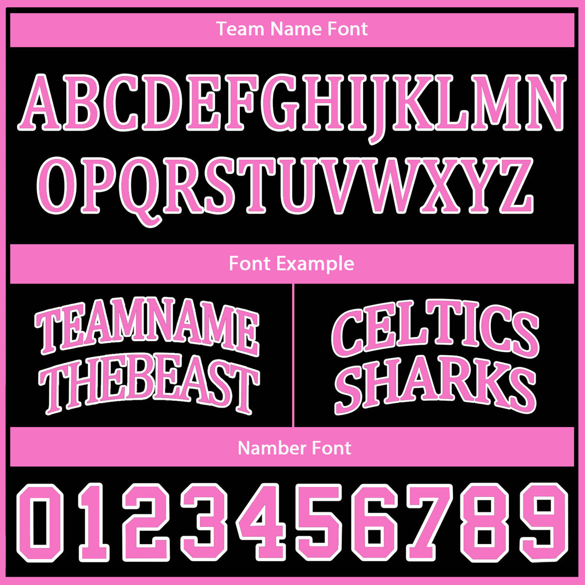 Custom Reversible Black Pink Basketball Uniform Set | Team Name & Number - Vosoli