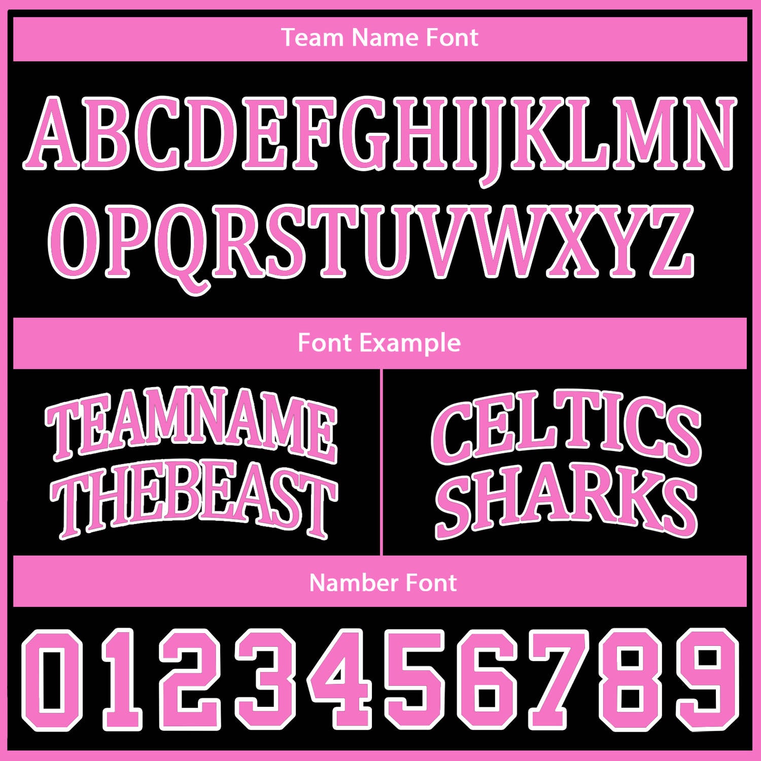 Custom Reversible Black Pink Basketball Uniform Set | Team Name & Number - Vosoli